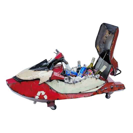 Jetting Around Cooler - Red