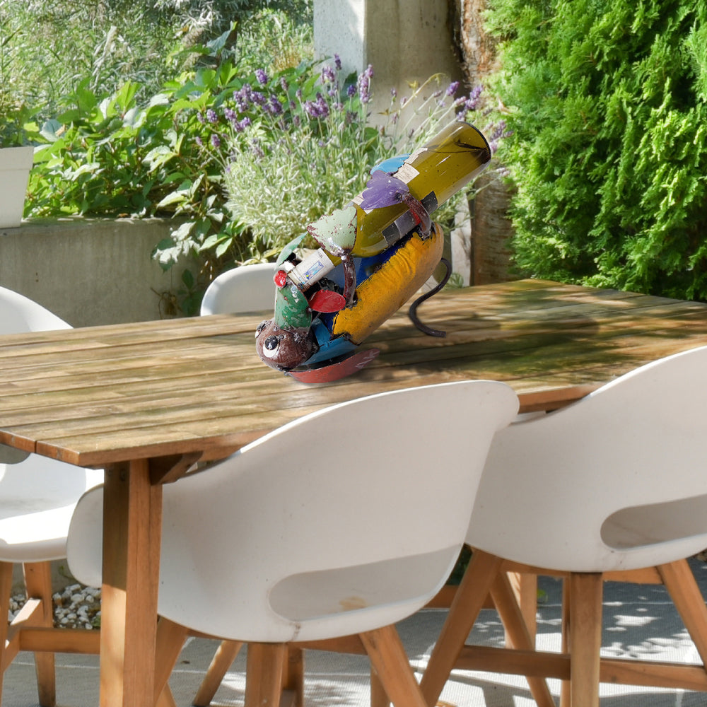 The Drunken Dog Wine Bottle Holder