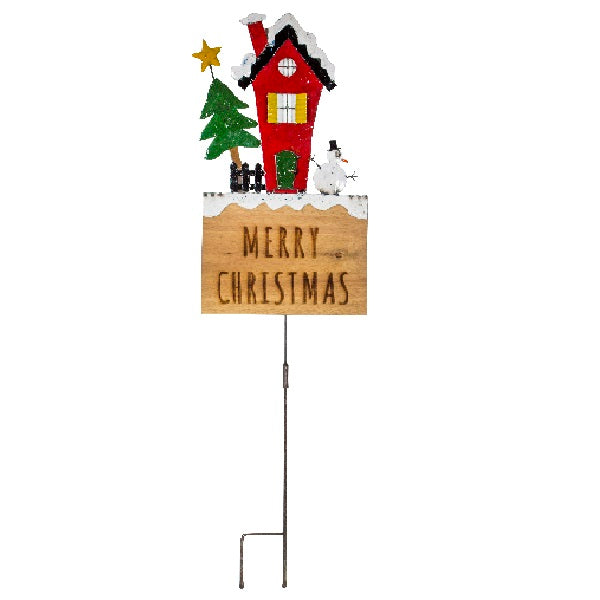 Under the Snow Christmas Sign and Stake