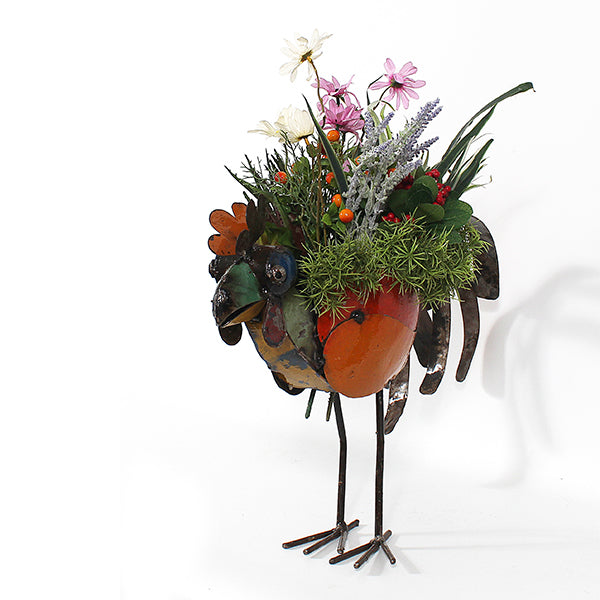 Barnyard Rooster Planter