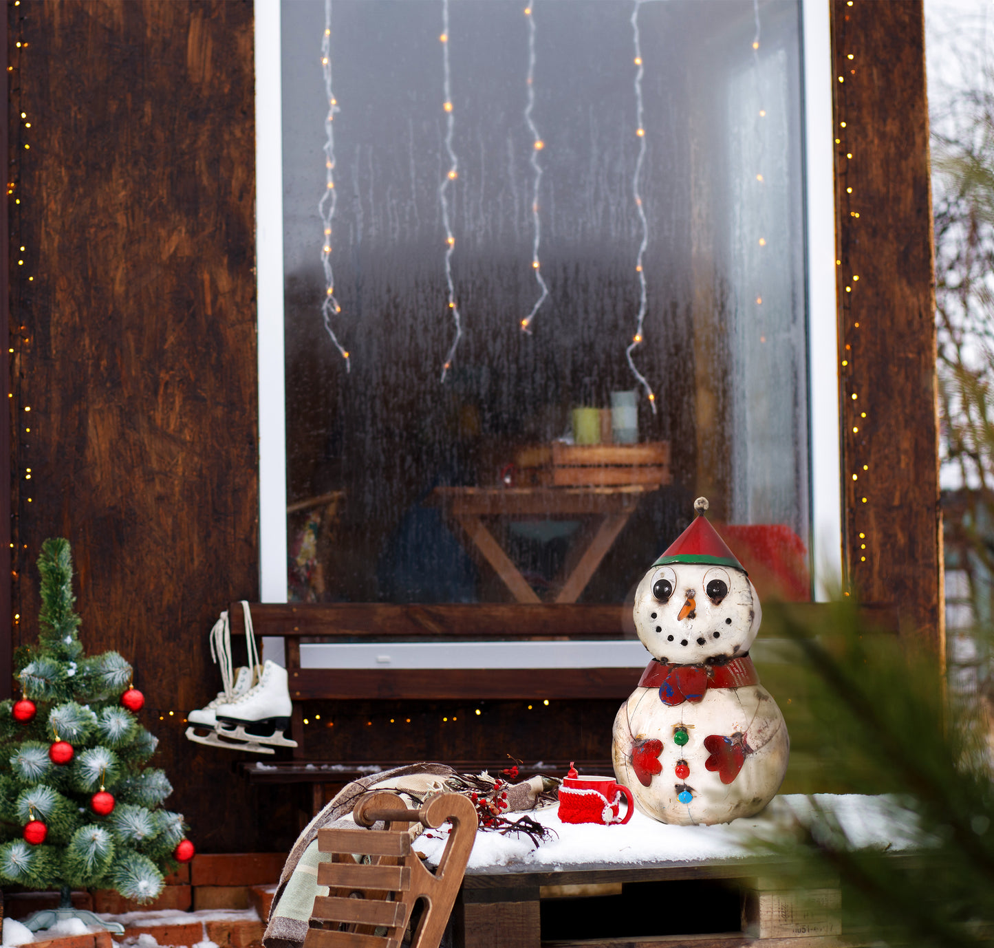Snowman Sculpture Mini