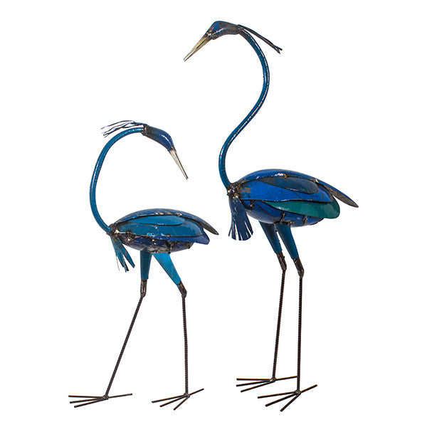 Brolga Mother - Blue