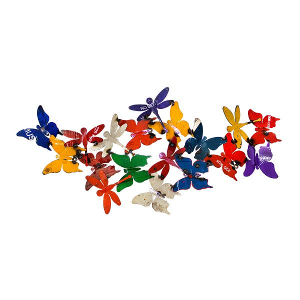 Dragonfly and Butterfly Wall Panel