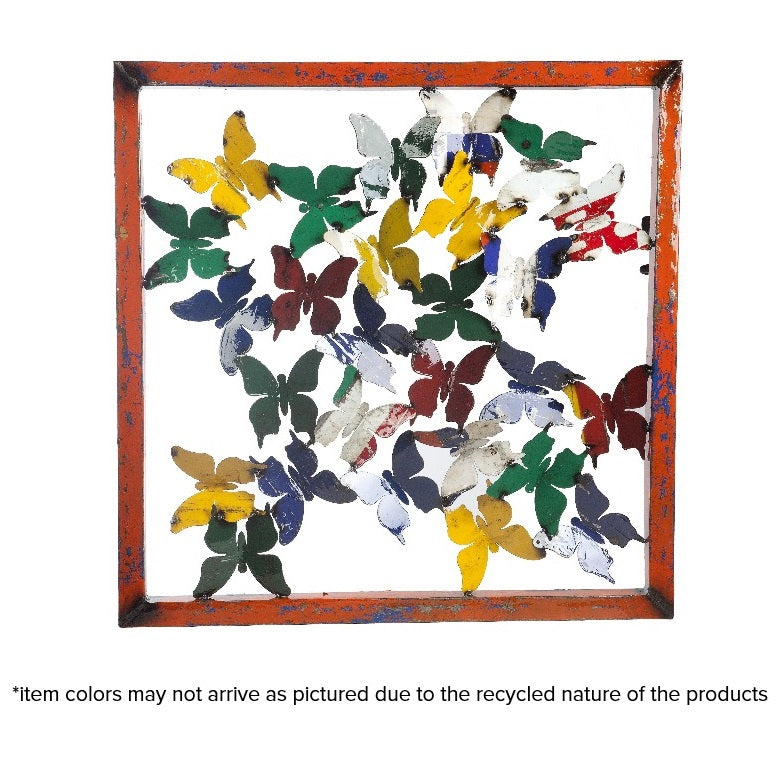 Butterfly Framed Wall Panel