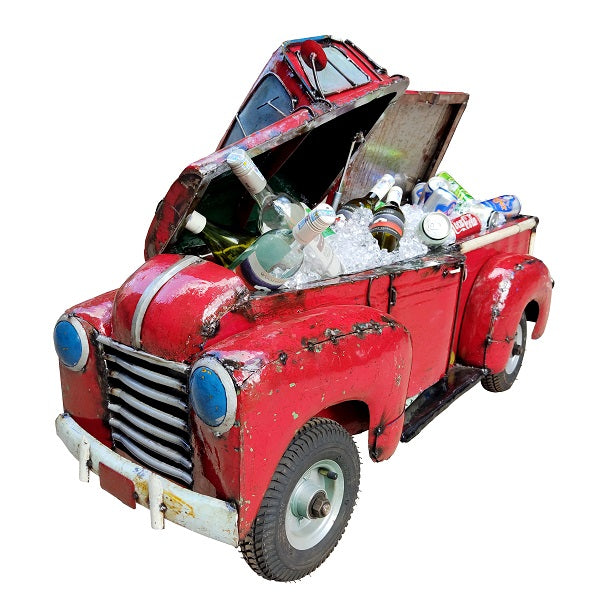 The Big Red Pick-Up Truck