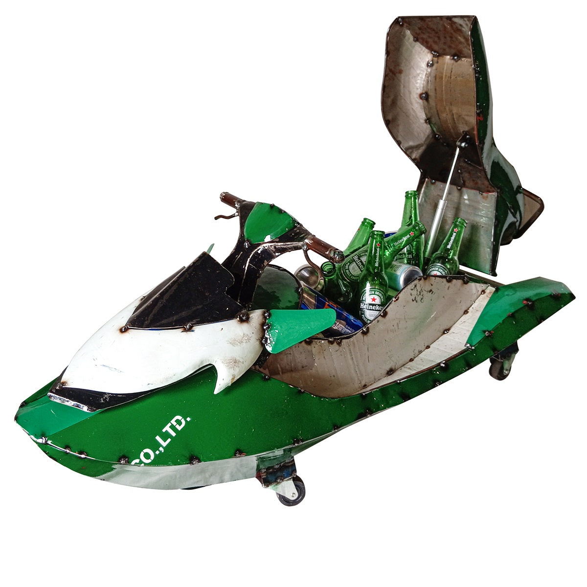 Jetting Around Cooler - Green