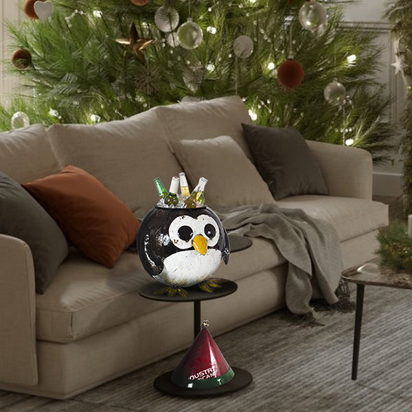 Small Size Penguin w Beverage