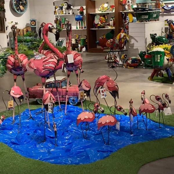 Percy the Flamingo (Head Down)