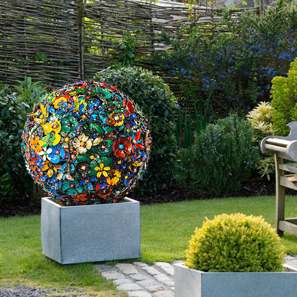 Full Bloom Garden Sphere Large