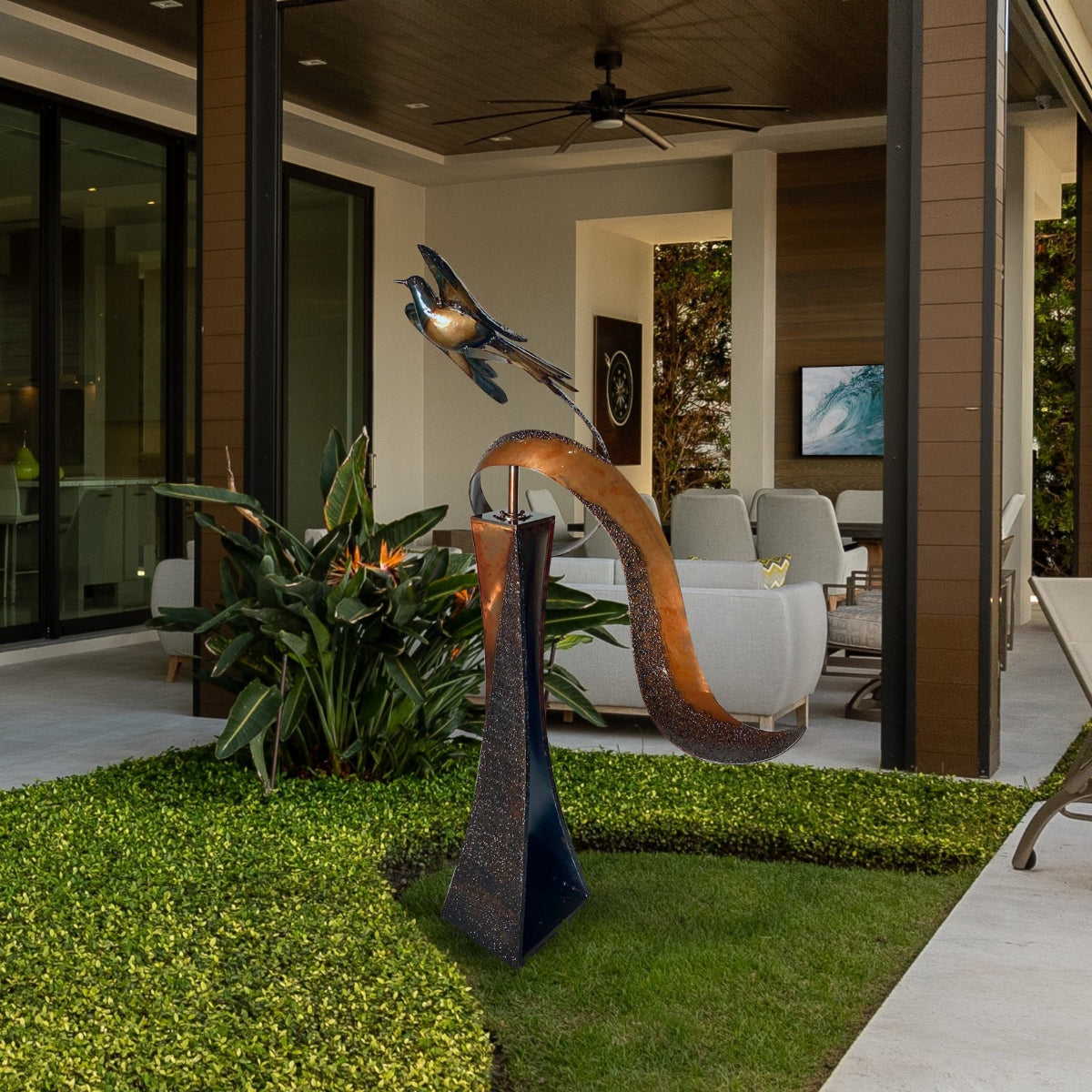 Birds Life Kinetic Sculpture