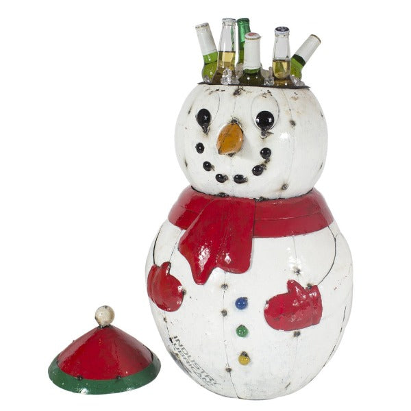 Snowman Beverage Tub Large