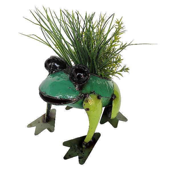 Pad Me Pond Frog Planter