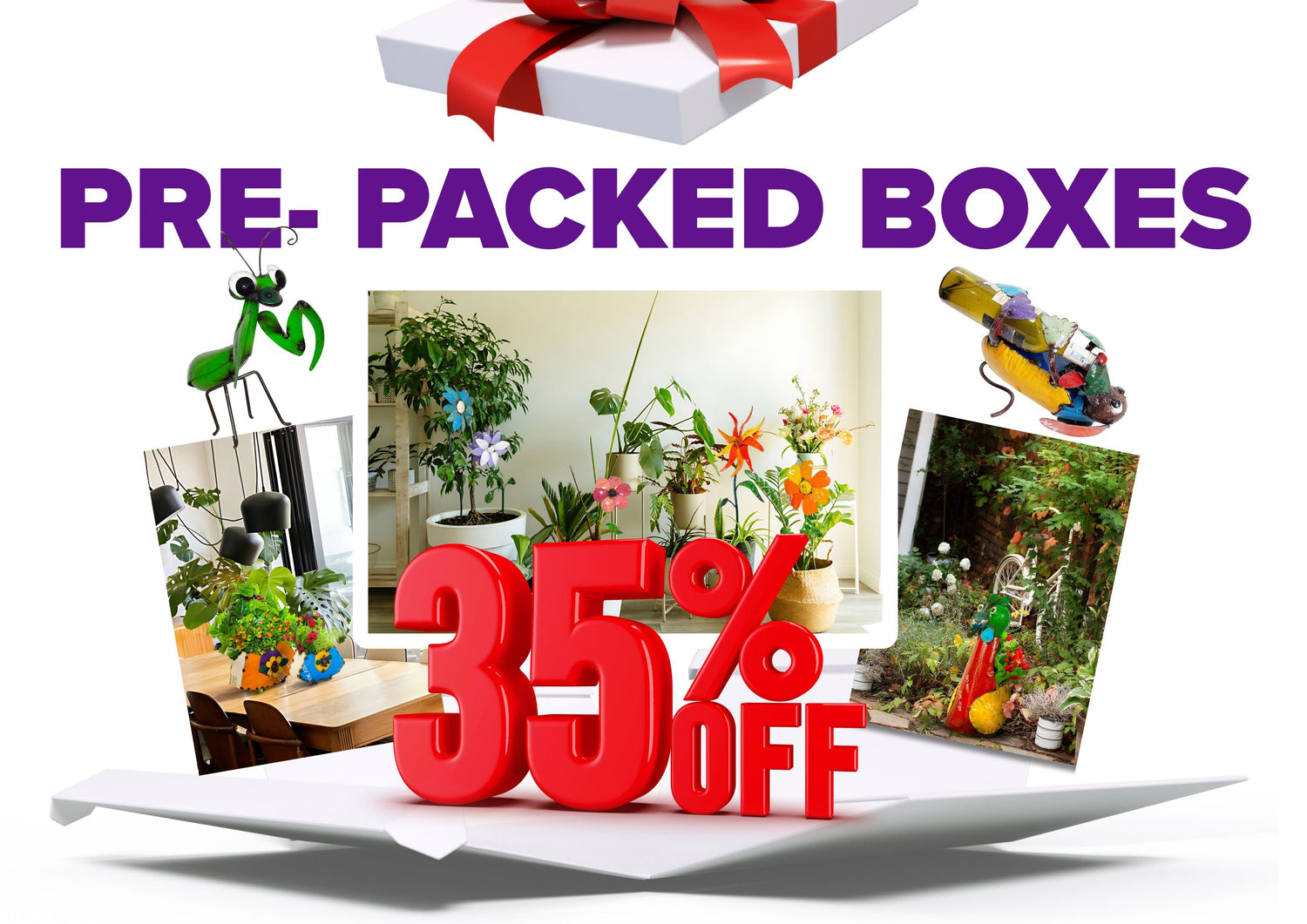 12 Pre-Packed Boxes - 35% Off