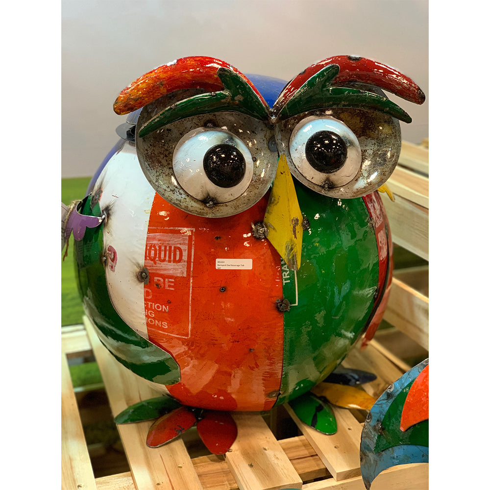 Barnyard Owl Beverage Tub