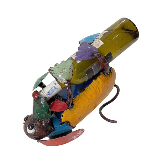 The Drunken Dog Wine Bottle Holder