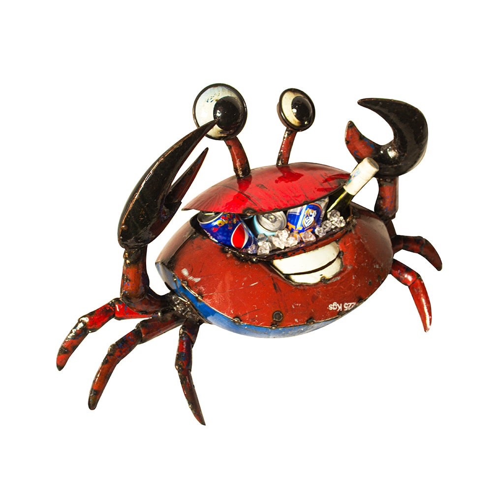 Crazy Crab Beverage Tub - Red