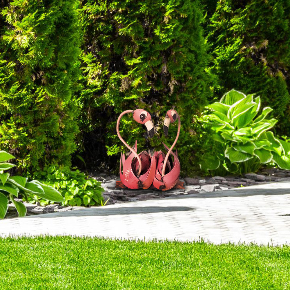 Flamingo Duo Sculpture