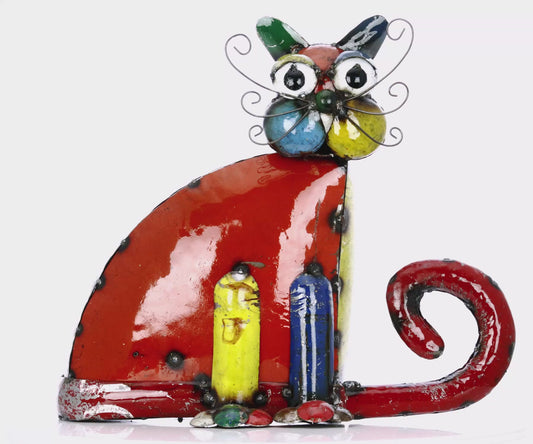 Barnyard Cat Sitting